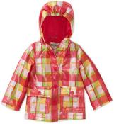 Osh Kosh Girls Pink Plaid Rain Jacket Size 4 5 $50