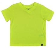 Hurley Infant Boys S/S Volt Yellow V-Neck Top Size 18M 24M $14.00