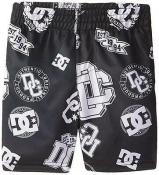 DC Shoes Boys Black & White mesh Logo Short Size 4 5 6 7 $38