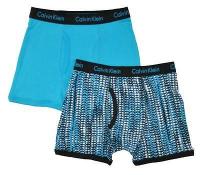 Calvin Klein Boys Blue Dots 2pc Boxer Briefs Size 4/5 6/7 8/10 12/14 16/18