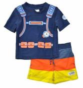 Carter's Infant Boys 2pc Rashguard Swim Short Set Size 3/6M 6/9M 12M 18M 24M $36