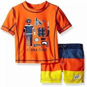 Carter's Infant Boys Scuba Dude Rash Guard Set Size 12M 18M 24M