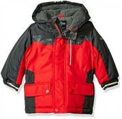 Osh Kosh B'gosh Infant Boys Red Parka Outerwear Coat Size 12M