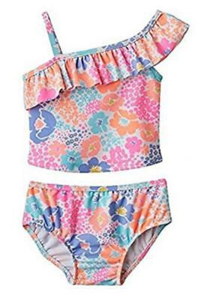 Carter's Infant Girls Two Piece Floral Print Tankini Set Size 12M 18M 24M