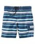 Carter's Toddler Boys' Stripe Print Swim Short Size 3T $28
