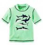 Carter's Toddler Boys' Green Rashguard Swim Top Size 4T $28