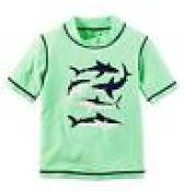 Carter's Toddler Boys' Green Rashguard Swim Top Size 4T $28