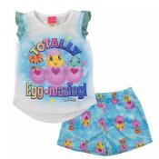 Hatchimals Toddler Girls Two-Piece Pajama Short Set Size 2T 3T 4T