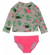 Carter's Toddler Girls 2pc Tropical Print Rashguard Swim Set Size 5T $40