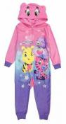 Hatchimals Girls Pink Hooded One-Piece Costume Pajama Size 4/5 6/6X 7/8 10/12