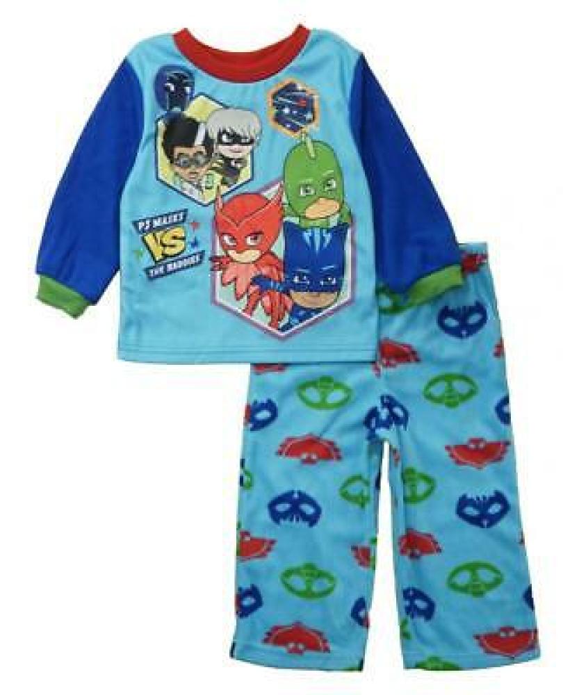 PJ Masks Toddler Boys Heroes VS Baddies 2pc Pajama Pant Set Size 2T 3T 4T $36