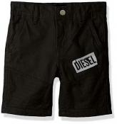 Diesel Boys Black Casual Short Size 4 5 6 7 8 10 12 14 16 $39