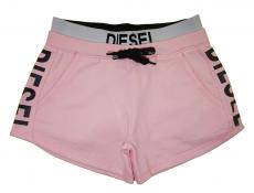 Diesel Big Girls S/S Pink & Black Pull-On Short Size 7 8/10 12 14 $28