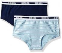 Diesel Girls Blue Two-Pack Boy Short Panties Size S M L