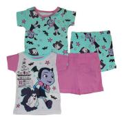 Vampirina Toddler Girls 4pc Snug Fit Pajama Short Set Size 2T 3T 4T