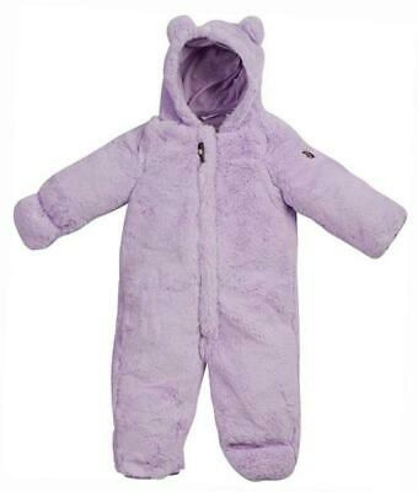 Jessica Simpson Infant Girls Lavender Plush Pram Size 3/6M 6/9M 12M 18M 24M