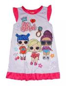 L.OL. Surprise! Girls Printed Pajama Nightgown Size 4 6 8 10 $38