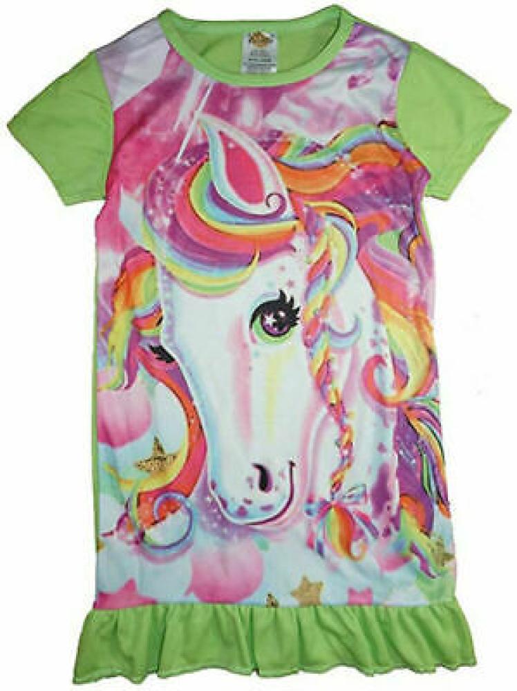Milk & Cookies Girls Horse Pajama Nightgown Size 4/5 6/6X 7/8 10/12 14/16