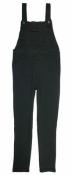 Like An Angel Big Girls Black French Terry Overall Size 7/8 10/12 14 16