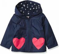 Carter's Girls Navy W/Red Hearts Fleece Lined Jacket Size 2T 3T 4T 4 5/6 6X