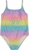 Kiko & Max Girls I Belong To The Sea One-Piece Swimsuit Size 2T 3T 4T 4 5 6 6X
