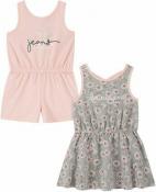 Calvin Klein Girls 2 Pack Romper & Dress Size 2T 4T 4 5 6 6X $60