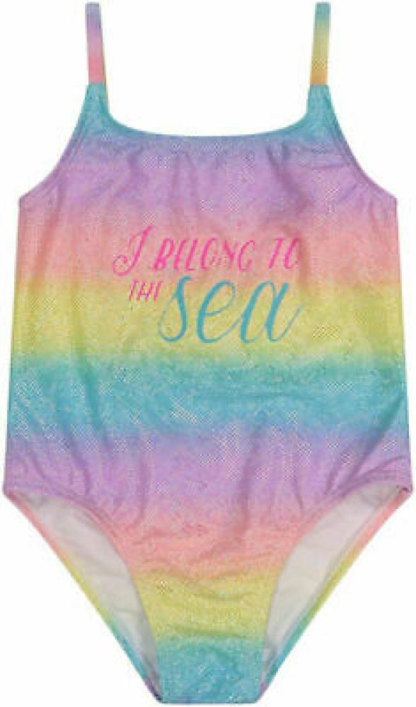 Kiko & Max Infant Girls I Belong To The Sea One-Piece Swimsuit Size 12M 18M 24M