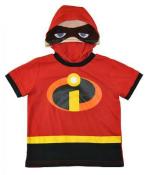 The Incredibles Baby/Toddler Boys Mesh Mask Hooded Top Size 12M 18M 2T 3T 4T 5T