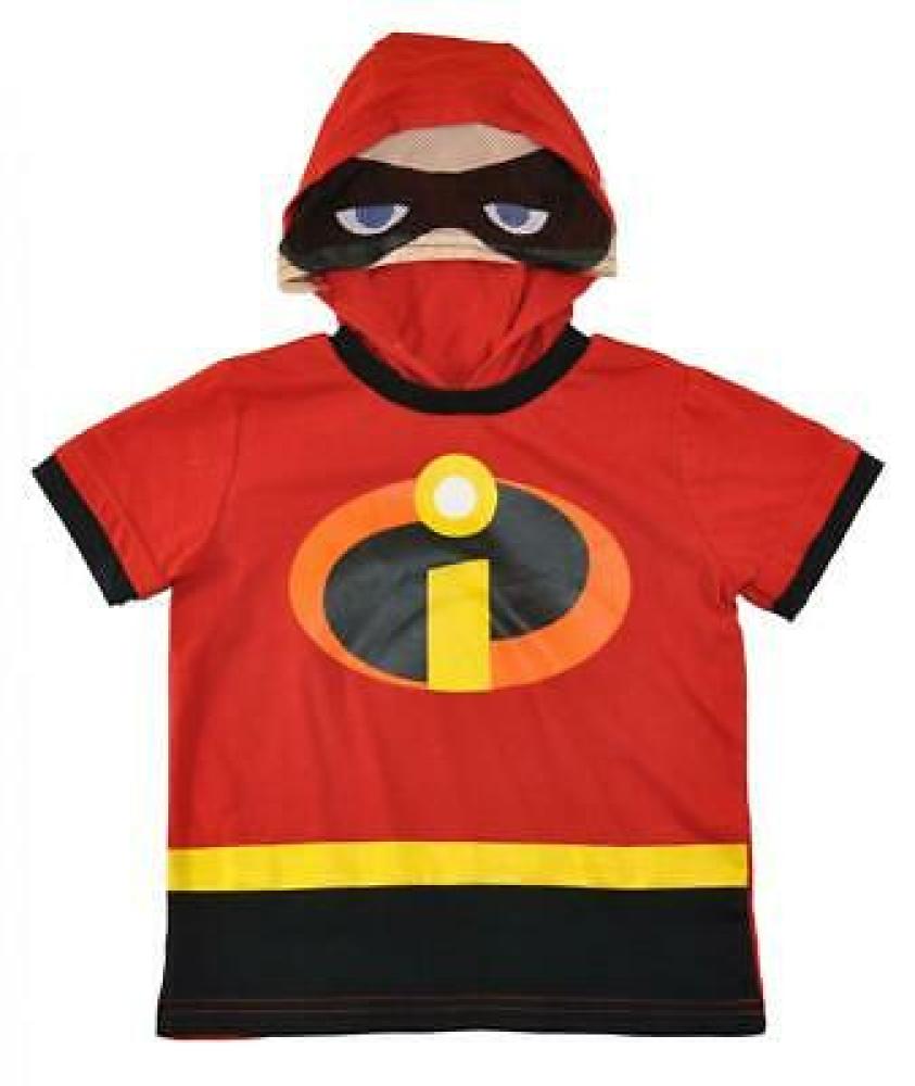The Incredibles Baby/Toddler Boys Mesh Mask Hooded Top Size 12M 18M 2T 3T 4T 5T