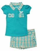Company 81 Girls Turquoise 2pc Short Set Size 4 $40