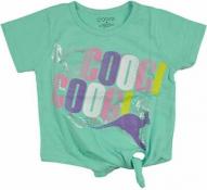 Coogi Girls Mint & Multi Color Top Size 4 5/6 6X $36