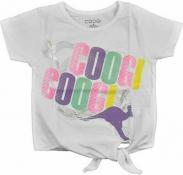 Coogi Girls White & Multi Color Top Size 4 5/6 6X $36