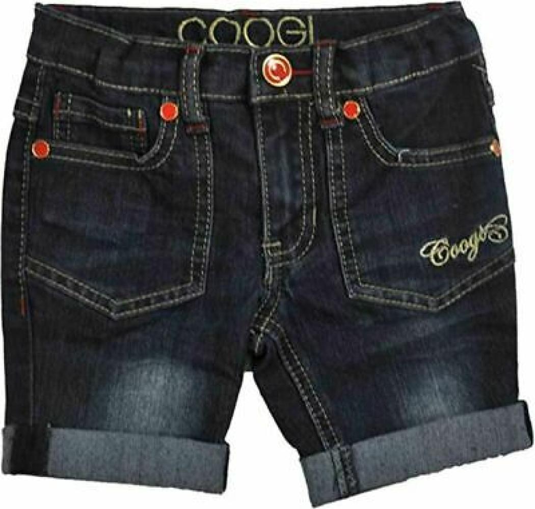 Coogi Girls Dark Blue Denim Bermuda Size 5 6 $76