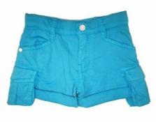 Coogi Girls Aqua Turquoise Cargo Short Size 4 5 6 6X $76