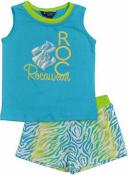 Rocawear Toddler Girls Tank Top 2pc Short Set Size 3T $48