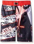 Star Wars Little Boys Character Print Swim Trunks Size 4 