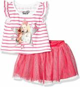 Jojo Siwa Girls Fuchsia 2pc Tutu Skirt Set Size 2T 3T 4T 4 5 6 6X