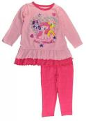 My Little Pony Toddler Girls L/S Pink Tunic 2pc Legging Set Size 2T 3T 4T $23.99