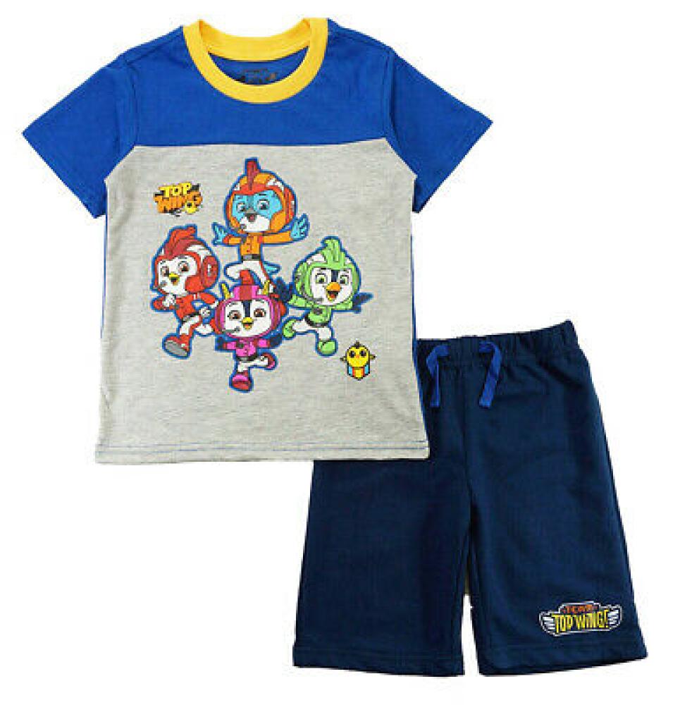 Top Wing Boys S/S Top 2pc Short Set Size 2T 3T 4T