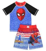 Spider-Man Toddler Boys Two Piece Swim Short Set Size 2T 3T 4T