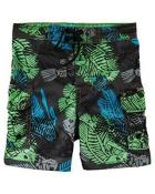 Osh Kosh Infant Boys Gray & Multi Swim Short Size 3M 6M 9M 24M