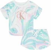 Calvin Klein Girls 2 Pieces Short Set Size 4 5 6 6X