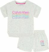 Calvin Klein Girls 2 Pieces Short Set Size 2T 3T 4T 4 5 6 6X