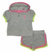Juicy Couture Infant Girls Two-Piece Short Set Size 12M 18M 24M