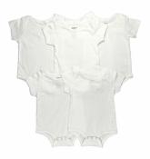 Studio 3 Baby Unisex Five Pack S/S White Creepers Size 0/3M 3/6M 6/9M 12M 18M