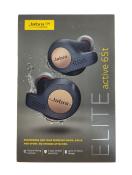 Jabra Elite Active 65t Wireless Bluetooth Earbuds - Copper Blue