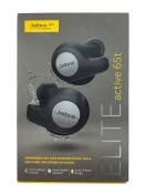 Jabra Elite Active 65t Earbuds Wireless Bluetooth Headphones, Titanium Black