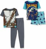 STAR WARS Boys' New Armor Pajama Set Size 4, 6, 8, 10