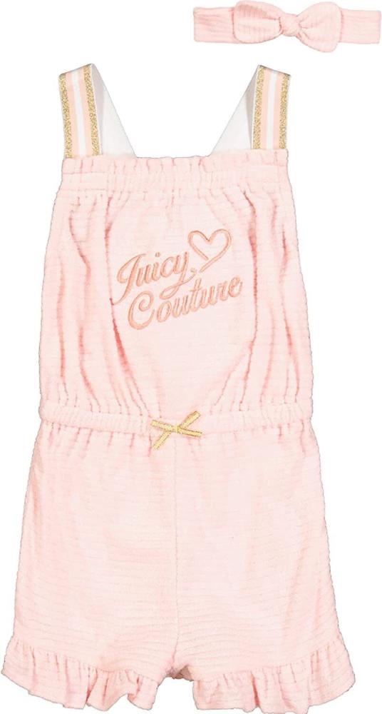 Juicy Couture Girls 2 Piece Strawberry Romper and Headband Set Size 2T, 3T, 4T