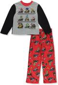 Super Mario Kart Big Boys' 2-Piece Pajamas Set Outfit Gray Multi Size 4, 6, 8, 1